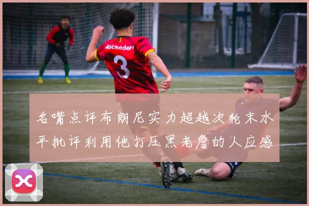 名嘴点评布朗尼实力超越次轮末水平批评利用他打压黑老詹的人应感羞愧